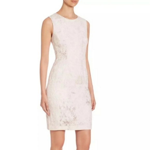 Tags Elie Tahari Tera Printed Sheath Dress Size 4 - Picture 1 of 4